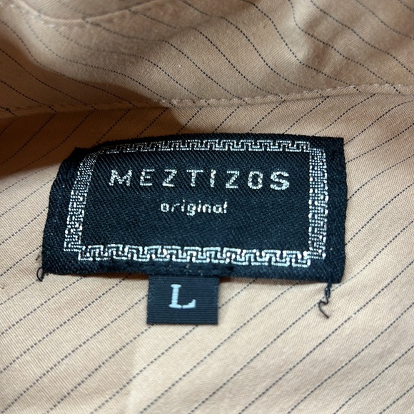 Sz L Meztizos Vintage Western Button Down Shirt NWOT - Picture 5 of 6